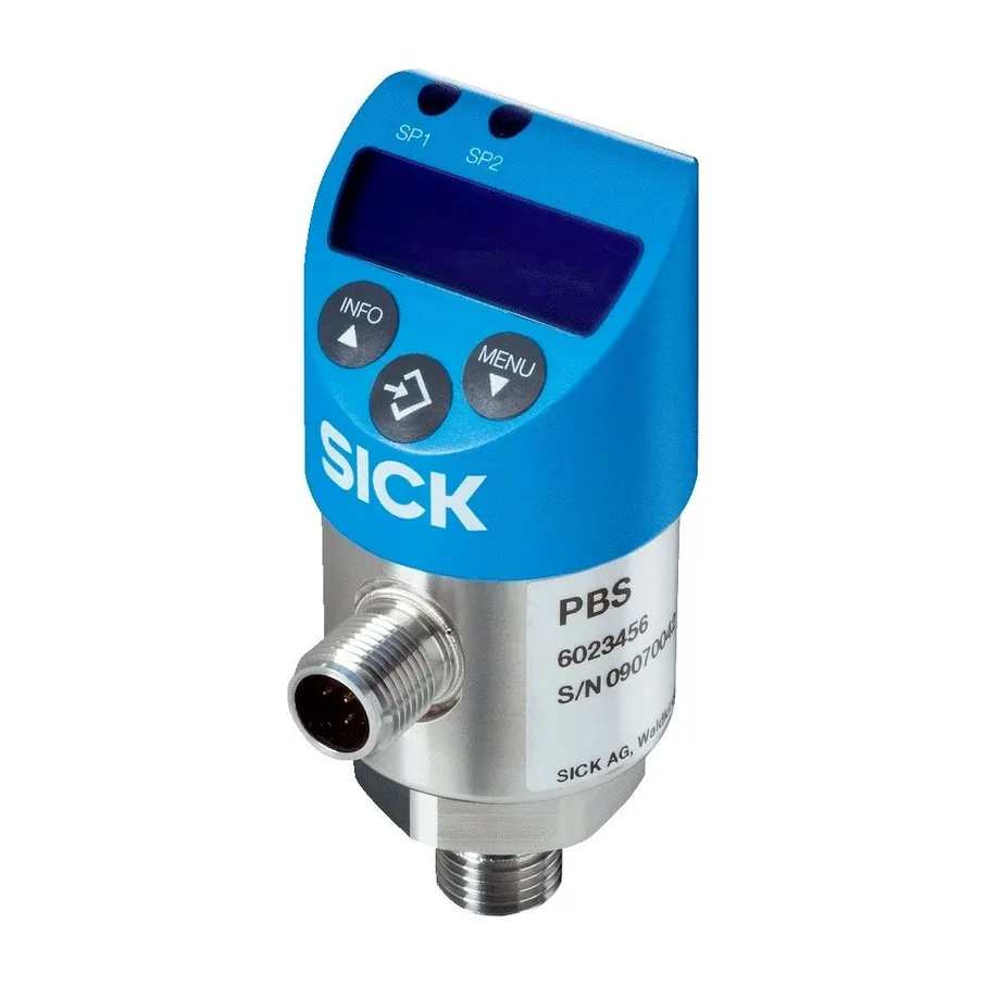 SICK PBS plus PBS2-RB250SG1SSDLMA0Z electronic pressure switch